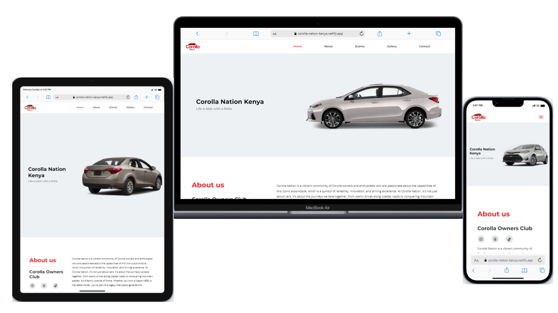 corolla-nation-website-preview